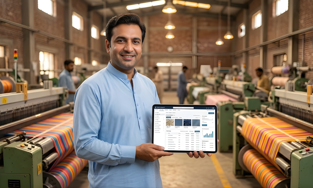 best web developer for textile industry