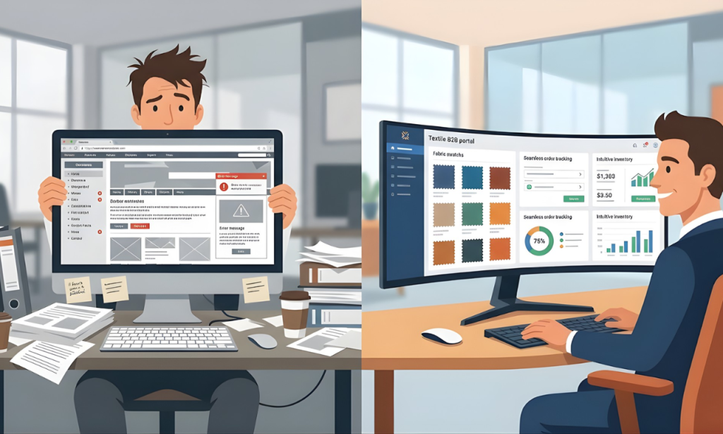 best web developer for textile industry